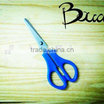 5" Stationery Stainless Steel School Scissors With Ruler Blade BD-S1649