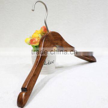 Anti Slip Wooden Coat Hanger for Clothes Display photo-2