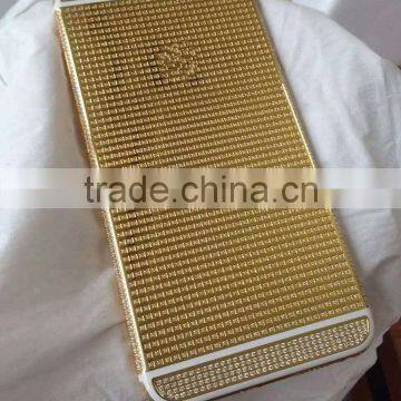 Metal Material mobile phone housings for iphone 6 plus 24kt gold converstion kit