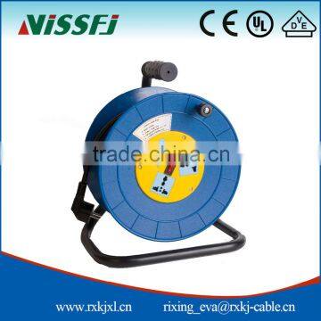 R&D design factory supply 20/30m mini cable reel empty plastic cable reel electrical cable reel stands