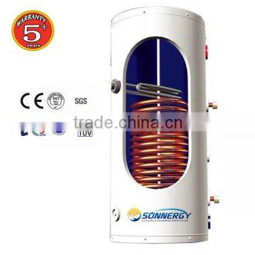 SUS304 Solar Hot Water Tank With Copper coil
