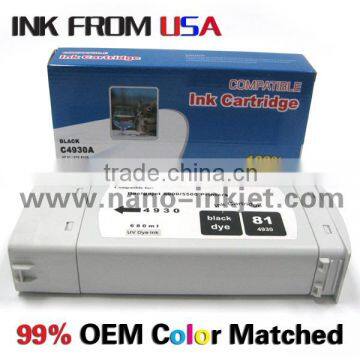 for Epson DJ wide format 5000/5500 printer HP81 compatible cartridge