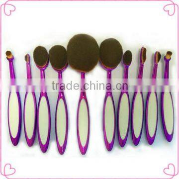 Cosmetic oval makeup brush set and facial brush for sale                        
                                                                                Supplier's Choice