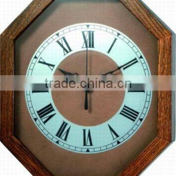 Wooden wall clock