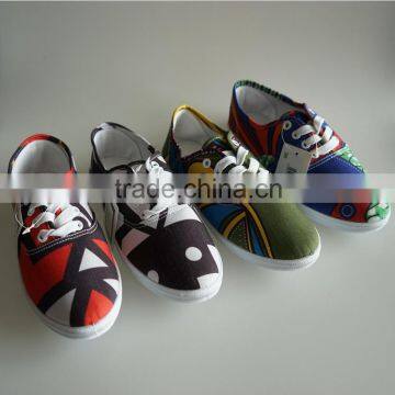 national style ladies canvas shoes