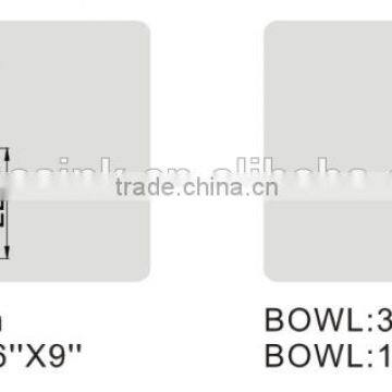 Hot Sell Cheap Stainless Steel Small Size Single Sinks photo-2