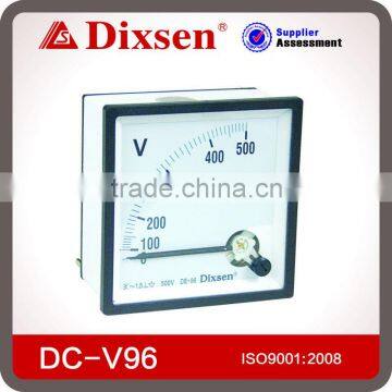 DC-V96 Panel Analog DC Voltmeter 96x96 Outer Size