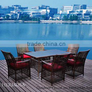 High-grade outdoor rattan garden furniture set wicker patio furniture rattan mexican restaurant furniture