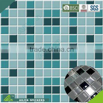 BSCI factory audit customized pvc free removable room decor 3d adhesive decorative wall tile backsplash