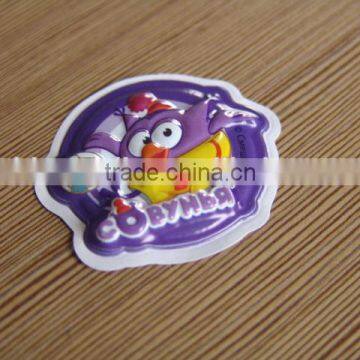 Custom Home Decoration Pvc Sticker,puffy Sticker,cartoon 3d Embossing Pvc Sticker
