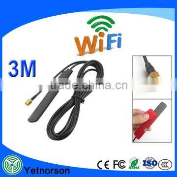 Factory supply 2.4ghz wifi antenna mini wifi patch Antenna with 3M sticky and SMA connector