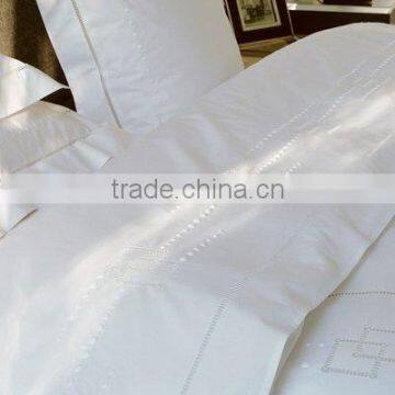 hand embroidery bed sheet