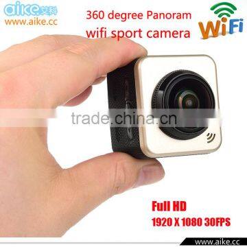 Action Camera outdoor 360 degree 360x180 Large Panoram Camera Lens 1.5 Inch Mini Sports Camera VR 30fps