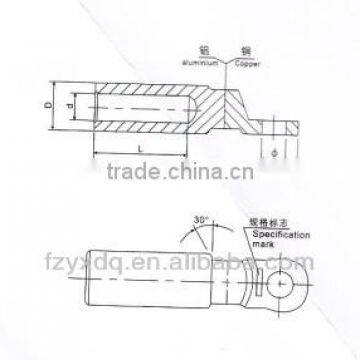 copper-aluminium connecting terminals