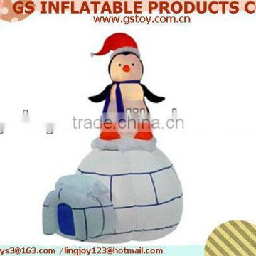 PVC penguin inflatable christmas EN71 approved