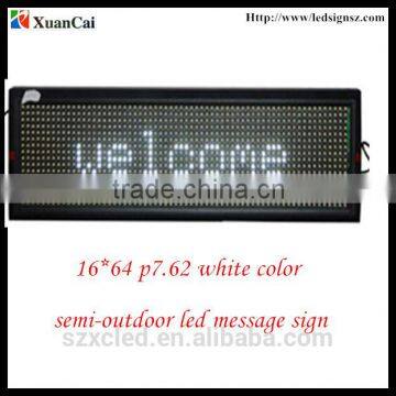 Favorites Compare Corean led display sign p7.62 16*64