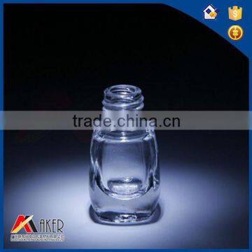 shoe shape High Quality Clear Empty Nail Polish Glass Bottle