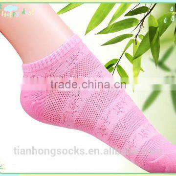 Socks manufacturer women girls low cut mesh breathable no smell bamboo socks