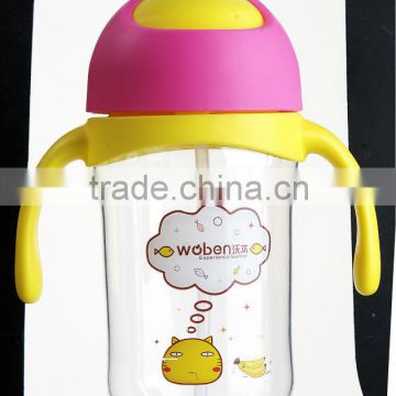 Colorful Printing Children Bottle, high quality baby feeding bottle NO.8301