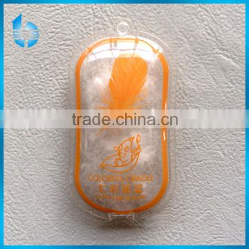 Swan velvet gas inflated cotton-filled hang tag label bag