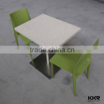 modern design table and chair, solid surface table