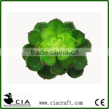 PVC PE Artificial Succulent Aeonium for Flower Arrangement