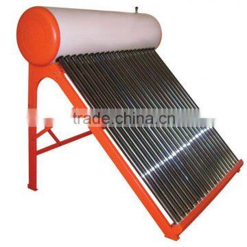 Red tank cover solar water heater, hot water solar collector heating system