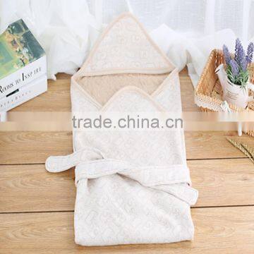 Soft cotton Baby Swaddle Newborn Adjustable Infant Wrap Blanket