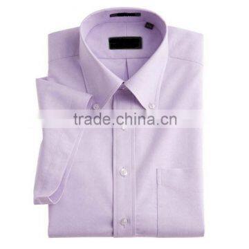 T/C65/35 short sleeve dress shirts for men