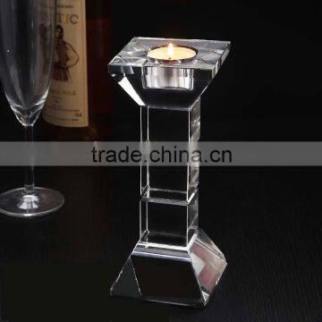 Decoration Crystal Candlesticks Tall Black Crystal Candlesticks