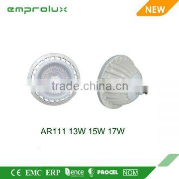 13w 15w 17w ar111 dimmable led lamp spotlight