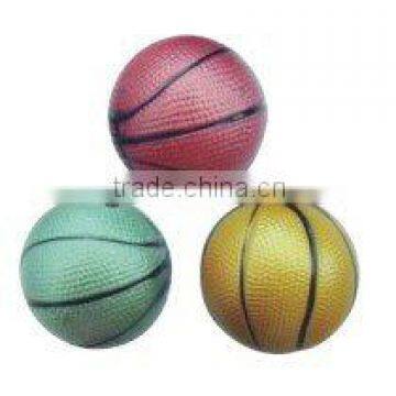 Shine gold sport basketball for kids,lacquer rubber ball bounce highly,rubber ball toys