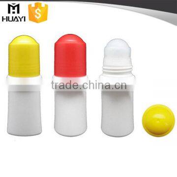 50ml cosmetic packaging PP plastic roll on deodorant empty bottle