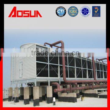 700T Multi-blade Fan Square Cross-Flow Light Weight Of SS Cooling Tower Philippines With Water Treatment System