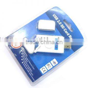 SD / MMC / Micro Mmc / MicroSD / T-Flash / Mmc 4.0 USB2.0 Card Reader (GF-AVC-887)