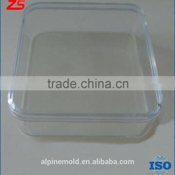 Custom Clear PVC PET hard food plastic packaging box and plastic injection mold