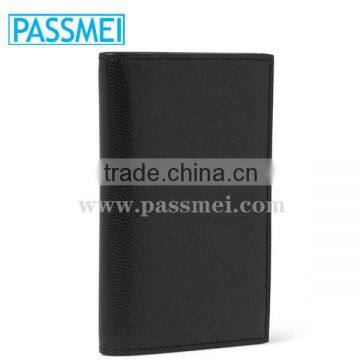 Designer Genuine Pebble-Grain Leather Cardholder photo-3