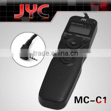 JYC Wired Timer Controller MC-C3 with Interchangeable Cables for Canon Camera 5D MARK III 7D D60