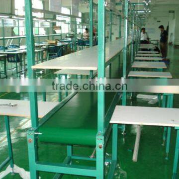 Salt Conveyor Type oppositive Assembly Line Made in China/rubber conveyor belt price