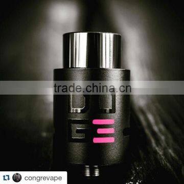 pink black color Doge 3 ecig clone New arrival Doge V3 rda Atomizer DOG V3 RDA 2 or 3 Post Design
