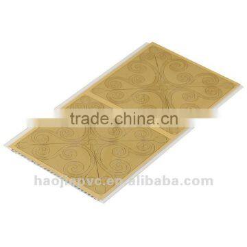 wall pvc ceiling hot stamping gloden