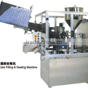 Toothpaste Soft Tube Filling & Sealing Machine, Plastic Tube Filling & Sealing Machine for Toothpaste