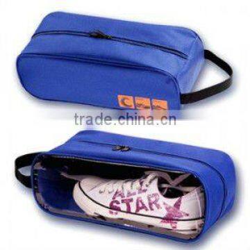 pvc window waterproof travel shoe bag