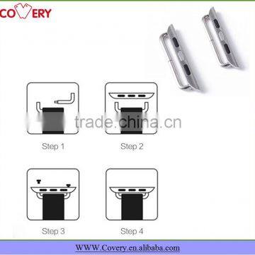 Metal Clasp Strap Connector Adapter for Apple Watch
