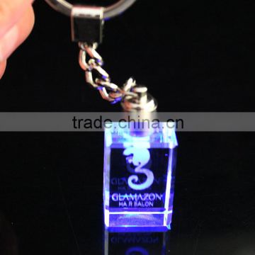 Custom all type of crystal 3d keychains