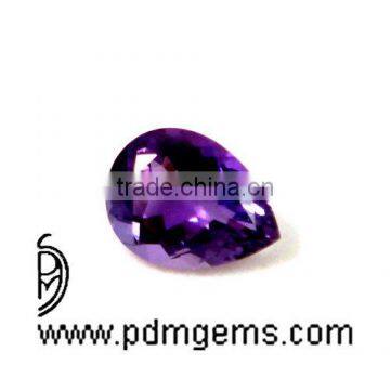 Amethyst Pear Cut Faceted Lot For Gold Rings From India