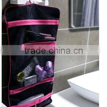 ,High-capacity,folding,can be hung,super practical cosmetic bag for business or travel