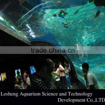 Clear Acrylic Sheet for Ocean Aquarium Tunnel Project