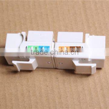 Keystone Modular Internet Jack Cat5e/cat6 Amp Keystone Jack in Wall