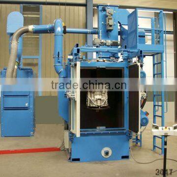 airless hangering chain shot blasting machine